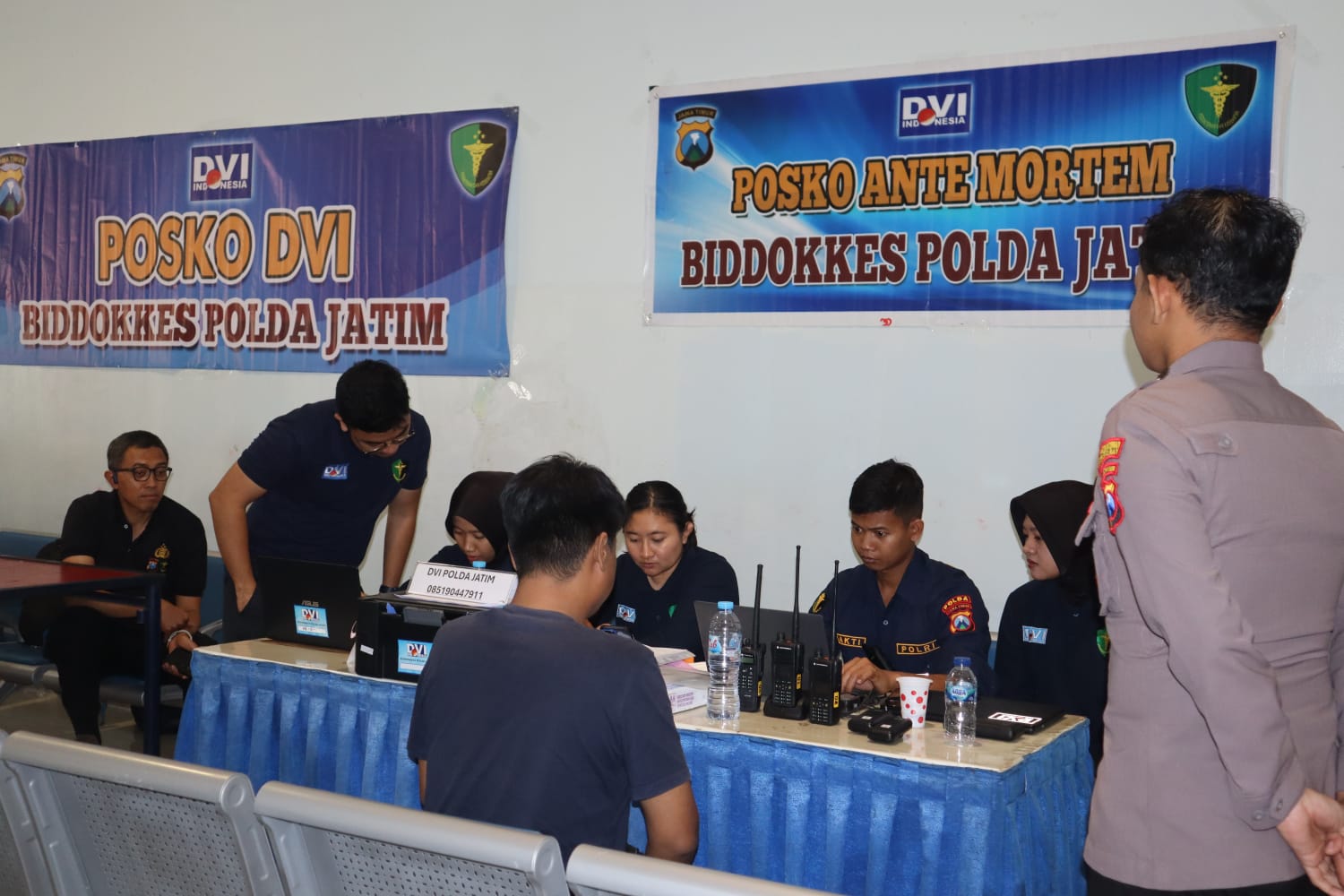 Polda Jatim Dirikan Posko DVI dan Posko Darurat Tangani Tragedi KMP Mutiara Sentosa II