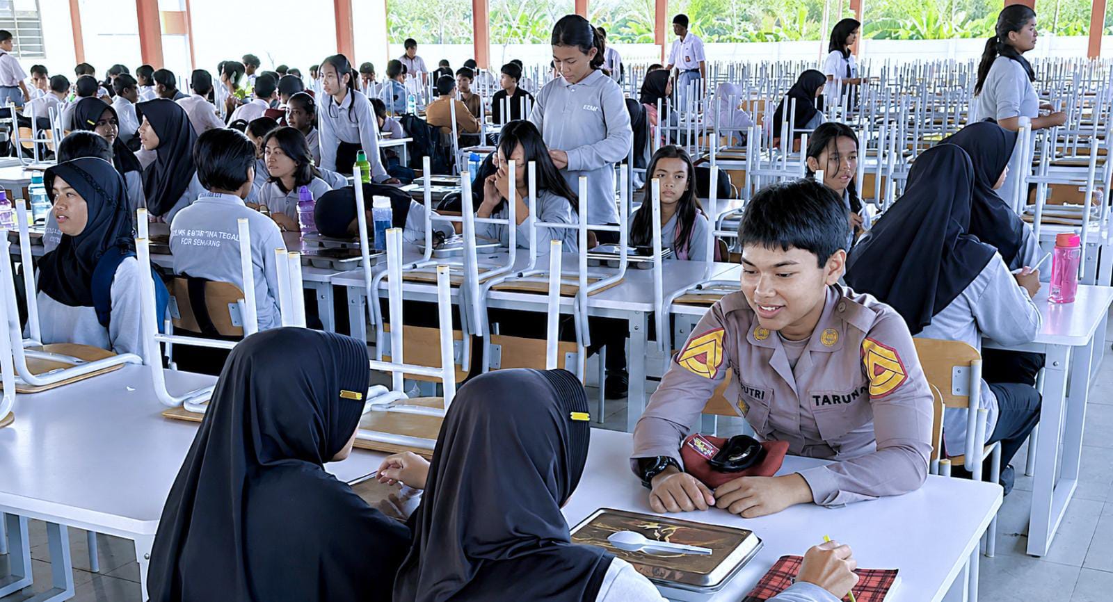Di Balik Pengabdian Lebih dari 1.000 Taruna, 71 Taruni Akpol Perkuat Pembentukan Karakter Siswa Sekolah Rakyat