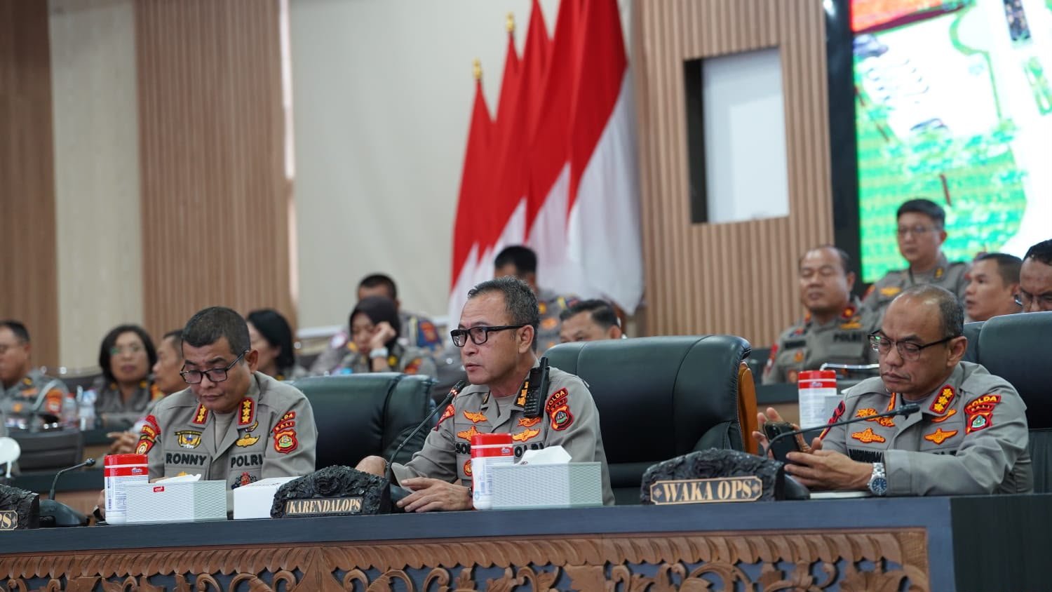 Persiapan Pengamanan IAWP Polda Bali Gelar TWG