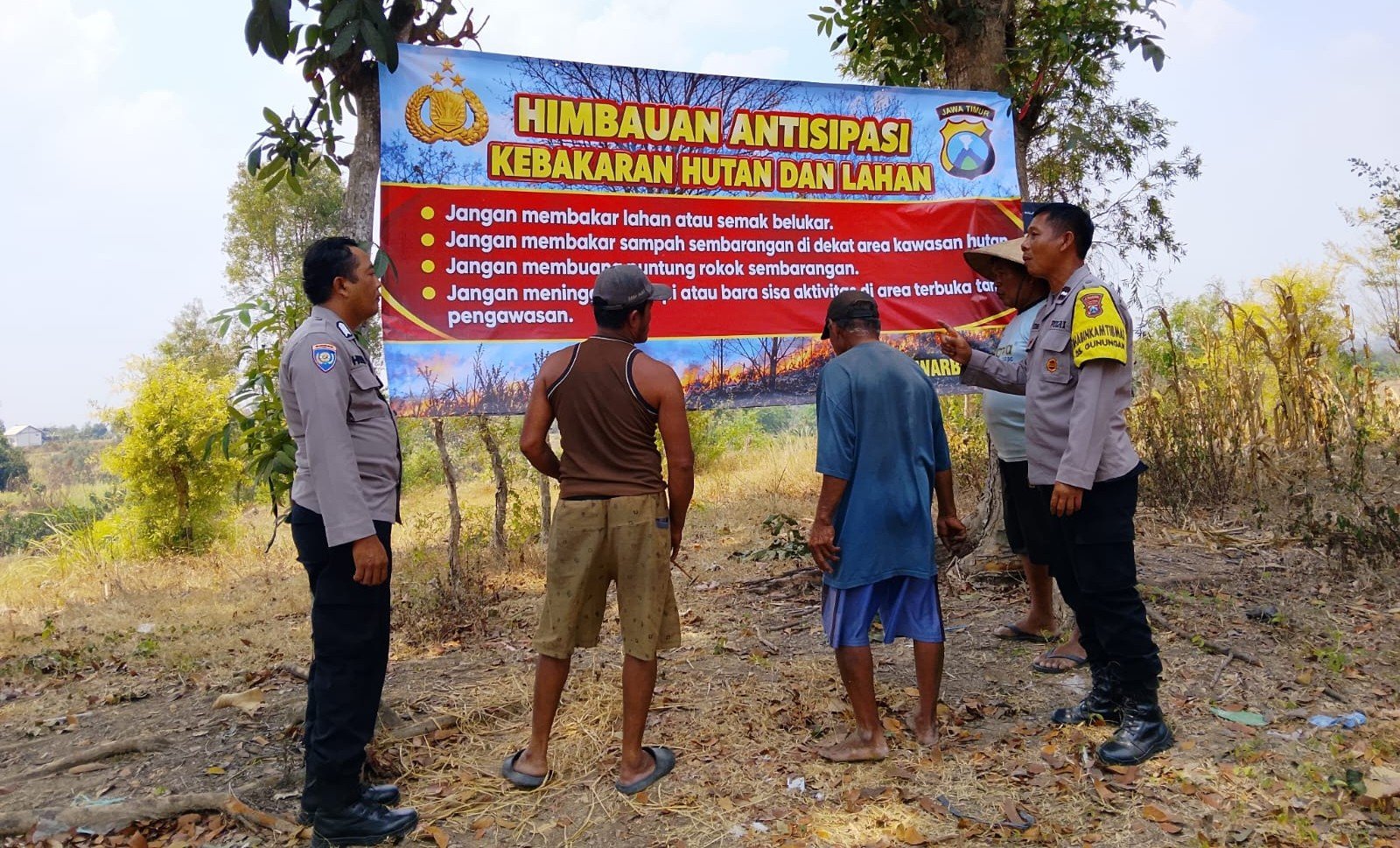 Polres Mojokerto Kota Gencarkan Pencegahan dan Kesiapsiagaan Personel Antisipasi Karhutla