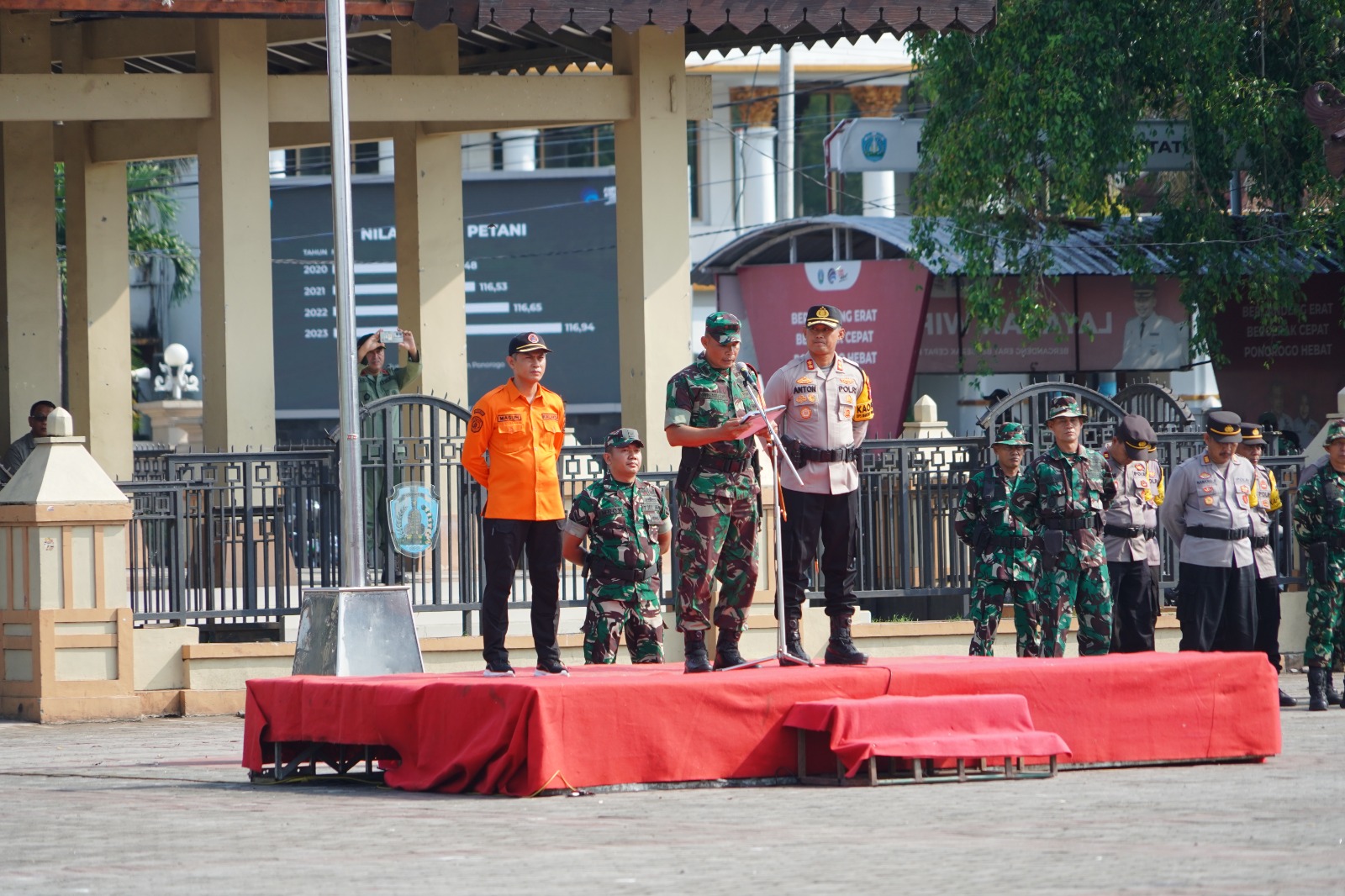 Kolaborasi, Polres Ponorogo dan Lintas Instansi Siapkan Personel Hadapi Bencana Hidrometeorologi