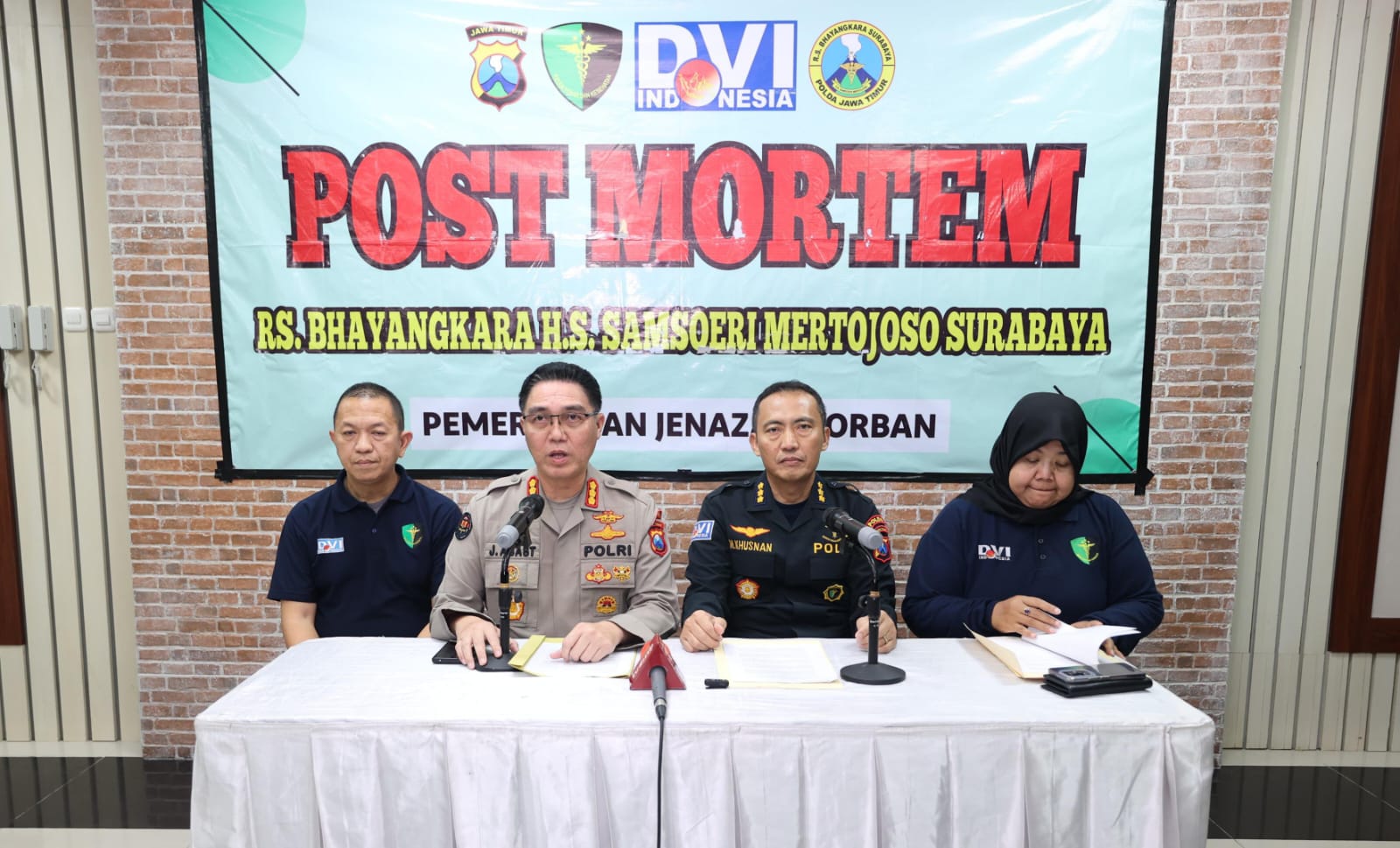 Polda Jatim Tegaskan Proses Hukum Kasus Robohnya Ponpes Setelah Proses Identifikasi Jenazah Selesai