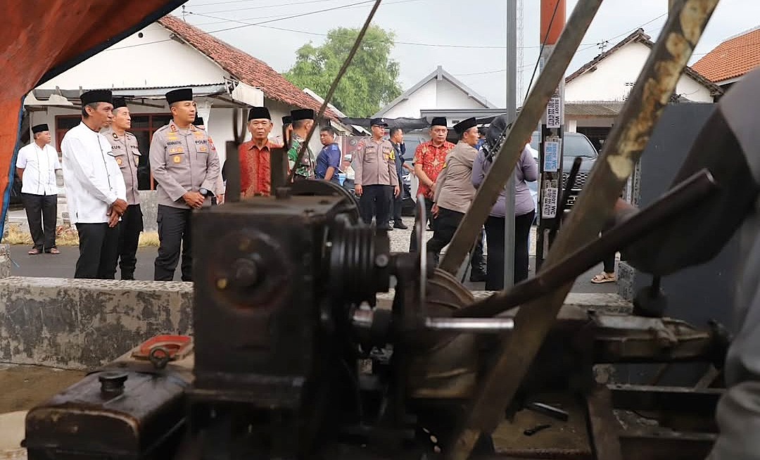 Polres Kediri Bangun Sumur Bor Bantu Kebutuhan Air Bersih Warga Desa Belor