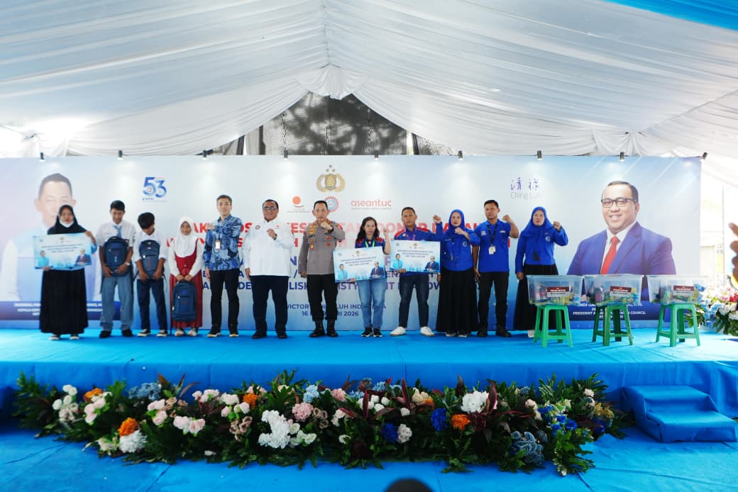 Kapolri di HUT ke-53 KSPSI: Polri Siap Kawal Hak dan Dukung Perjuangan Buruh