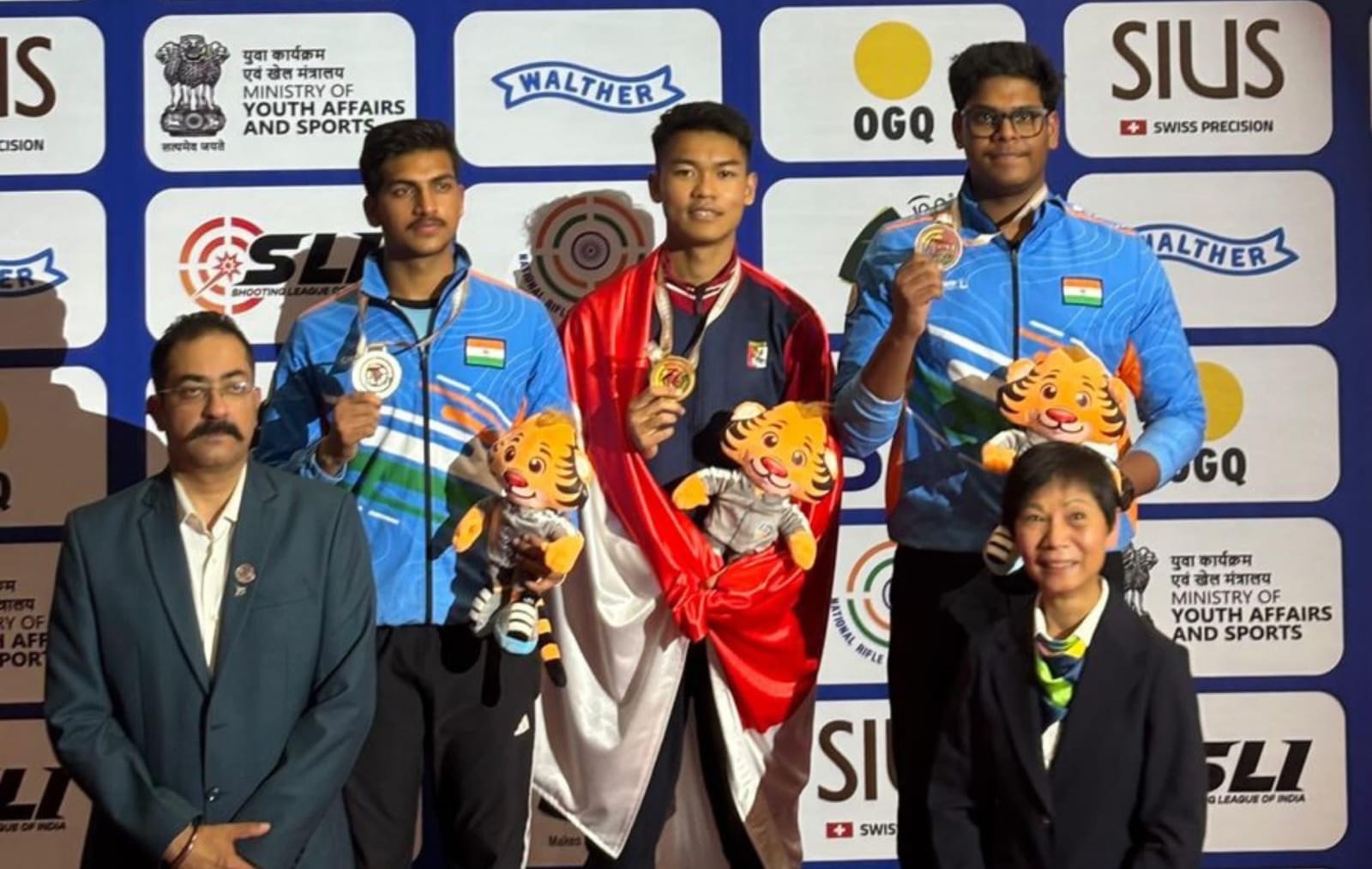 Prestasi Gemilang Anggota Polri: Briptu Farrel Raih Medali Emas dan Pecahkan Rekor Dunia di Ajang Asian Rifle/Pistol Champion 2026 India
