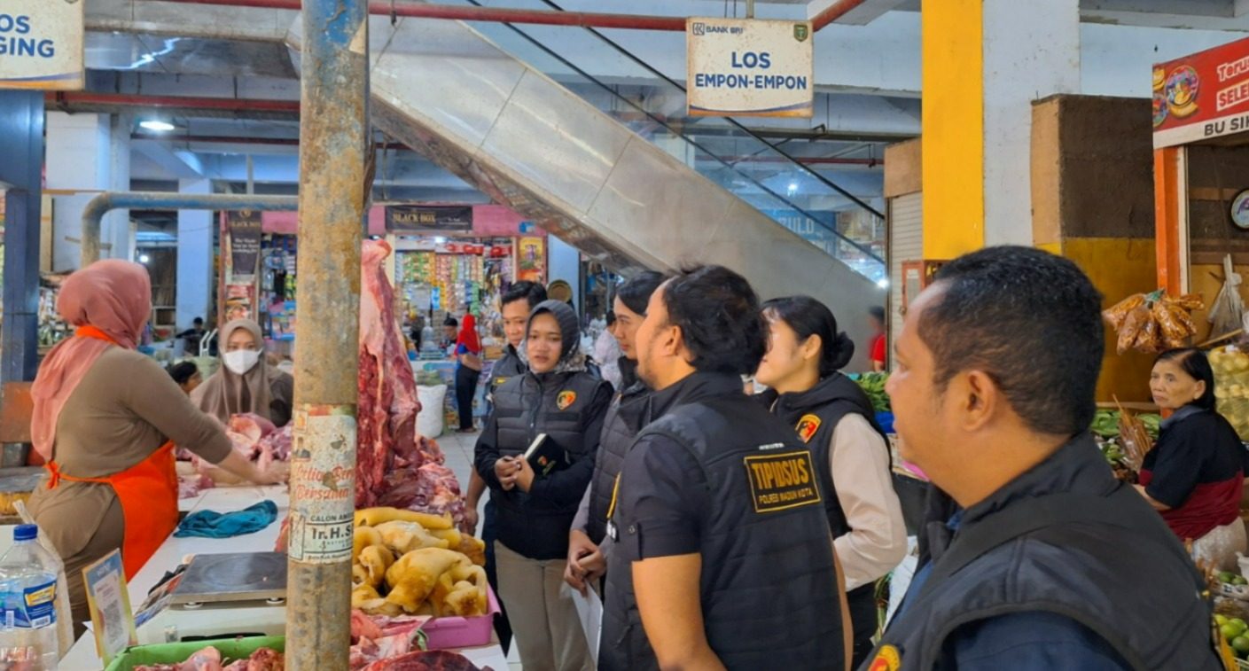 Satgas Pangan Polres Madiun Kota Intesifkan Pemantauan Bahan Pokok Penting