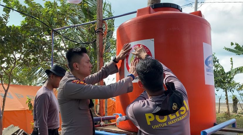 Mahasiswa STIK Angkatan 83 Bangun Sumur Bor untuk Warga Aceh Utara, Kapolres Wujud Nyata Kepedulian Polri