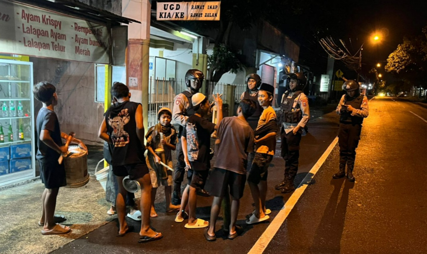 Polres Bondowoso Gelar Patroli Sahur Jaga Kekhusyukan Ramadan
