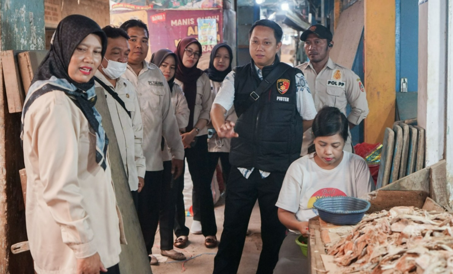 Satgas Saber Polres Jember Sidak Pasar Antisipasi Lonjakan Harga Pokok Pangan