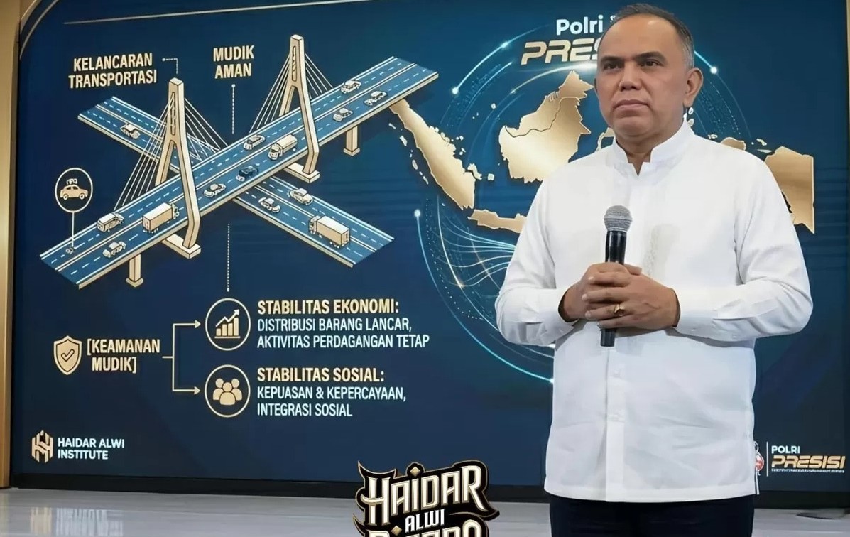 Haidar Alwi Operasi Ketupat 2026 Bukti Nyata Presisi Kapolri, 85,3% Pemudik Puas