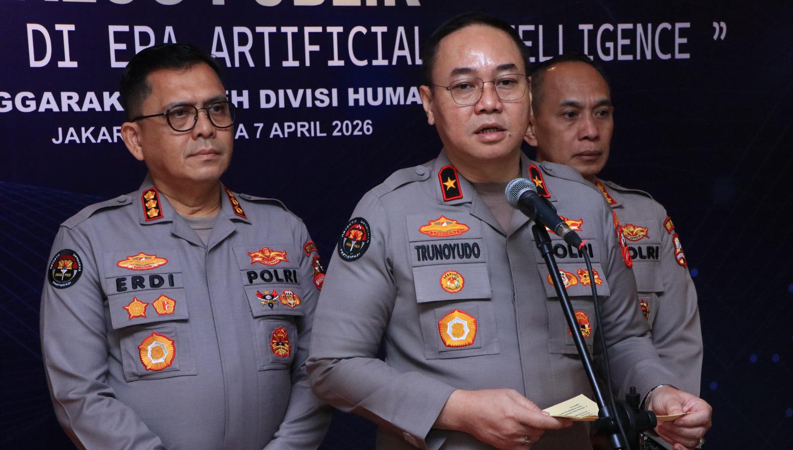 Divhumas Polri Gelar Dialog Publik Bahas Tantangan Hukum di Era Artificial Intelligence