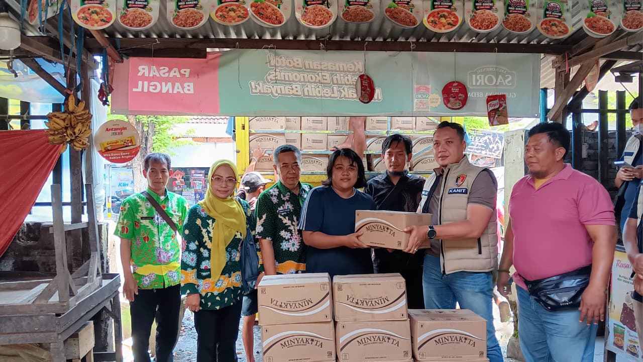 Satgas Pangan Polres Pasuruan Gelontorkan 9,6 Ton Minyakita untuk Stabilkan Harga