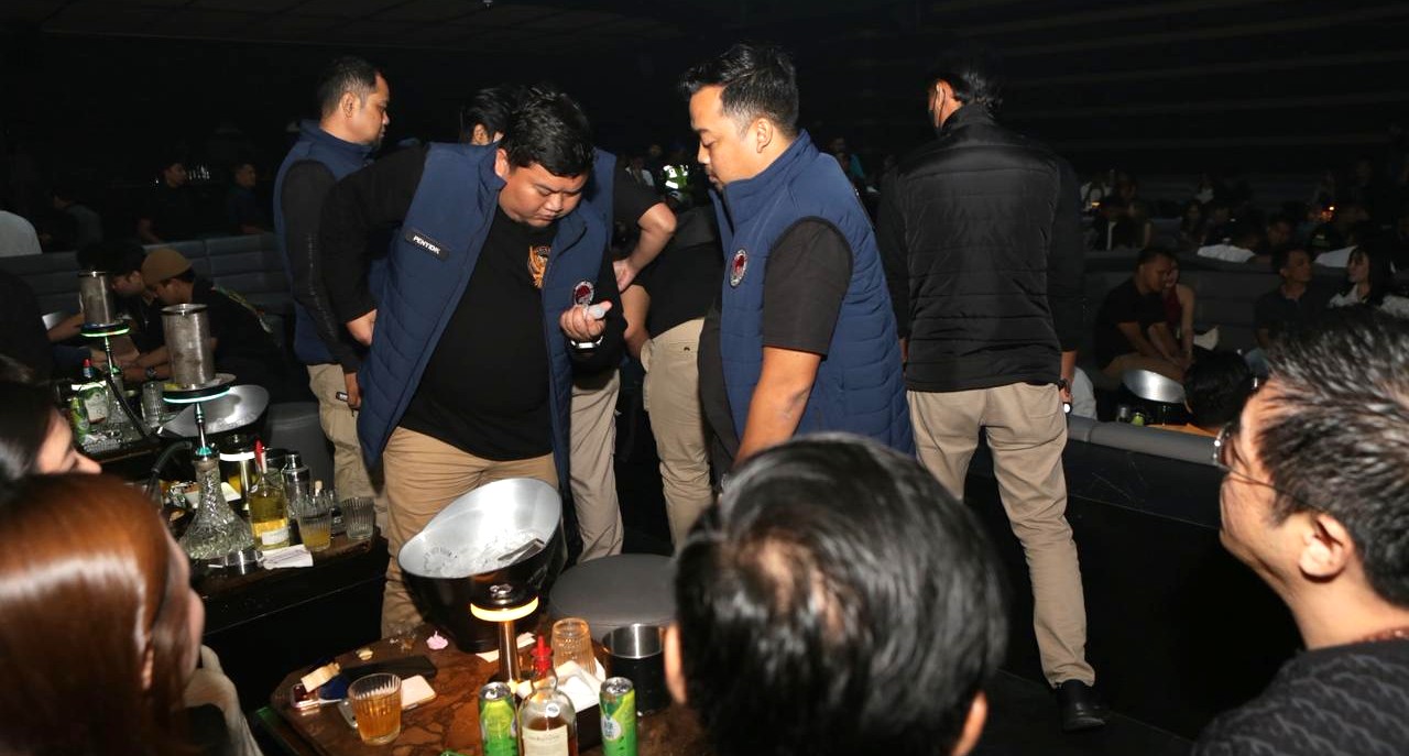 Polda Jatim Razia THM Surabaya, 106 Pengunjung Dites Urine, Hasilnya Seluruhnya Negatif