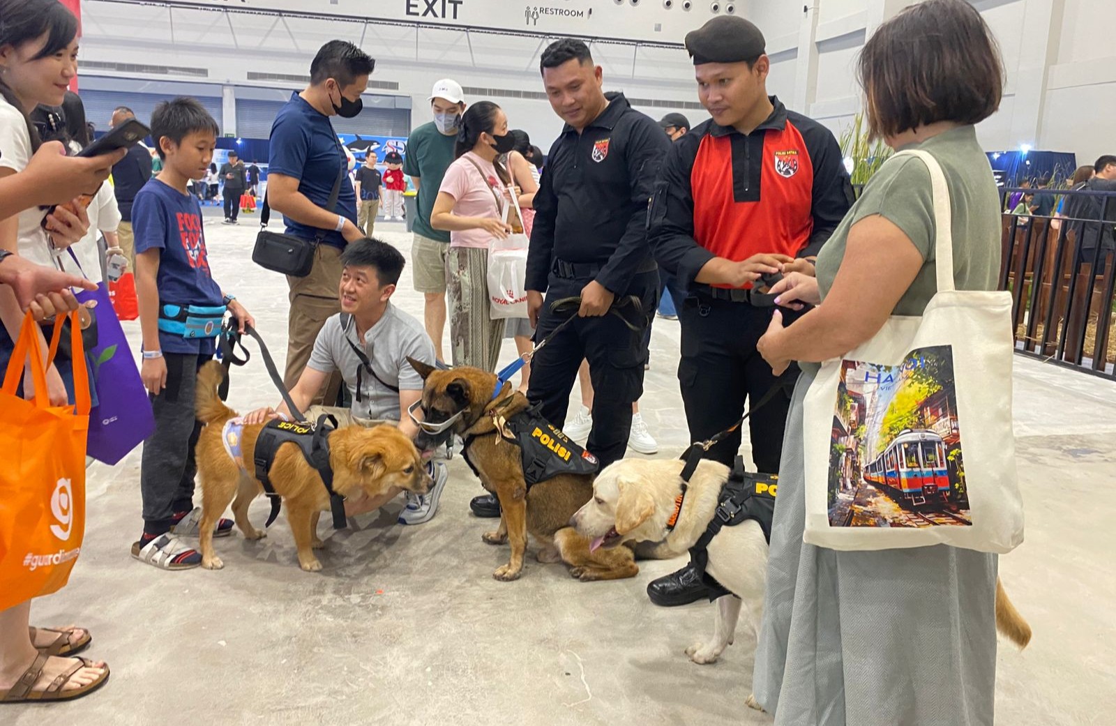 Polisi Satwa K-9 Ramaikan Pet Adventure Wonderland di PIK, Edukasi Masyarakat Disambut Antusias