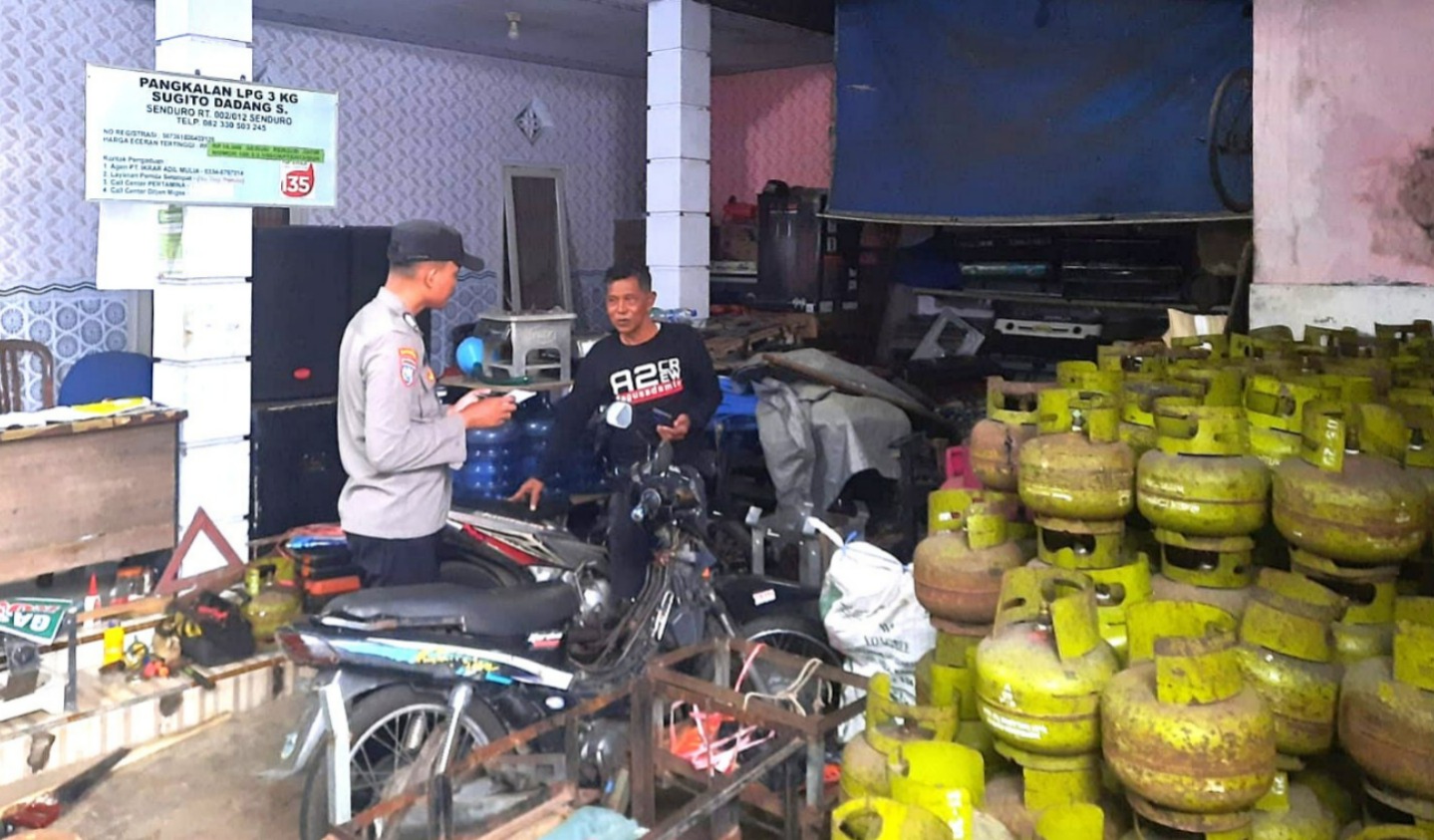Polres Lumajang Intensifkan Pengecekan LPG 3 Kg, Pastikan Distribusi Tepat Sasaran