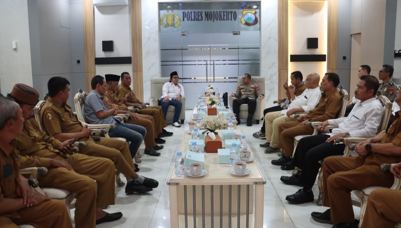 Polres Mojokerto Perkuat Sinergi dengan PKD Serap Aspirasi Kepala Desa