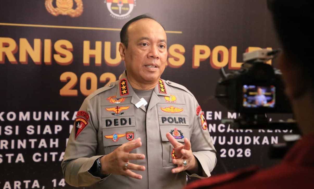 Wakapolri Tekankan Transformasi Digital dan Penguatan SDM pada Rakernis Humas Polri 2026
