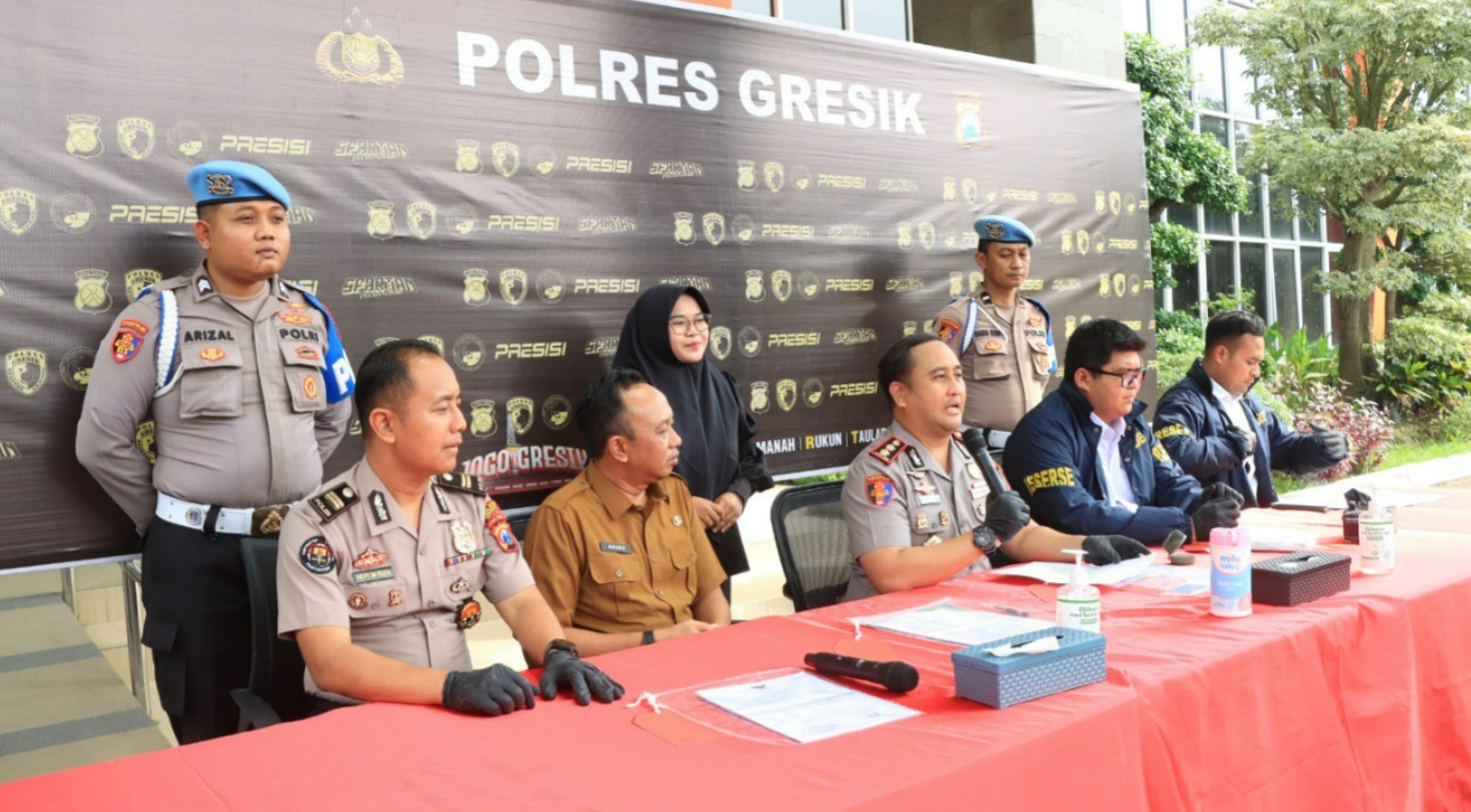 Polres Gresik Amankan Tersangka Penipuan Rekrutmen ASN Modus Jual Beli SK Palsu