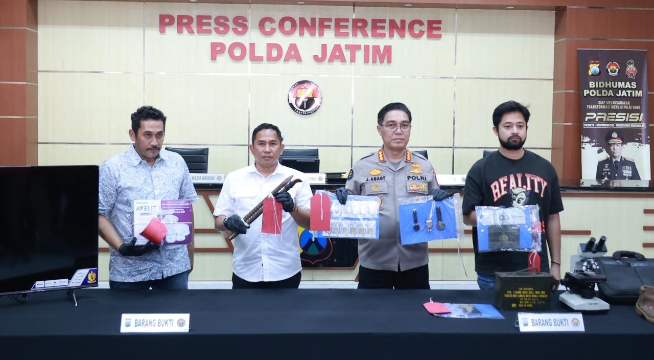 Polda Jatim Bongkar Komplotan Curat Lintas Provinsi, Beraksi di 13 TKP