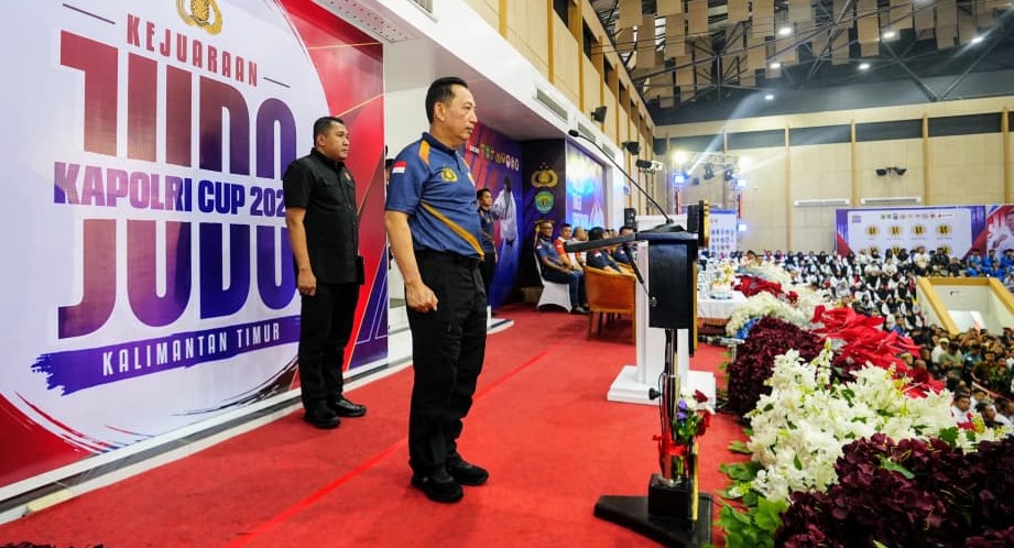 Kapolri Buka Judo Cup Tanamkan Nilai Sportivitas hingga Persiapkan SDM Tangguh