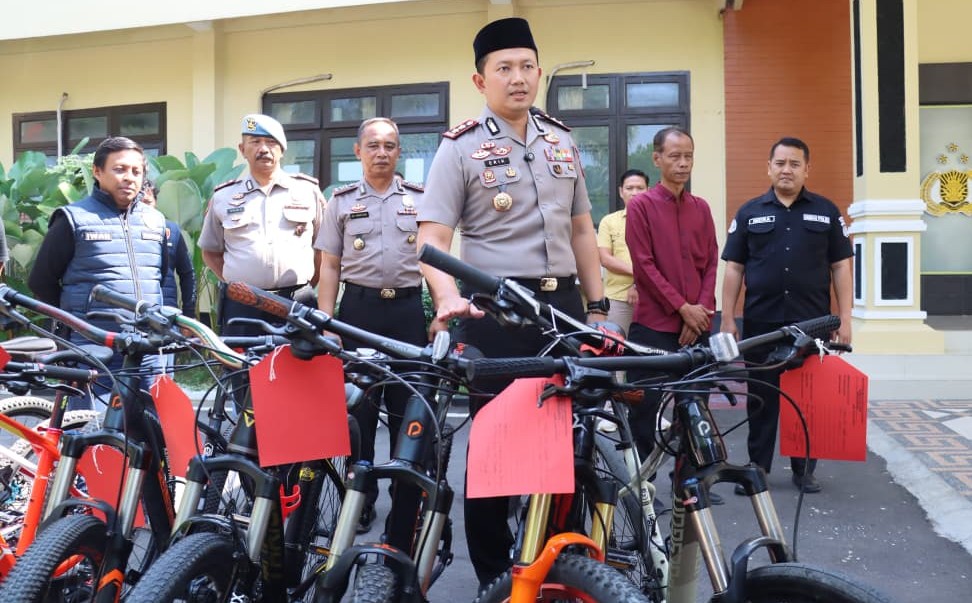 Tim URC Polres Magetan Amankan Komplotan Pencurian Sepeda Lintas Wilayah