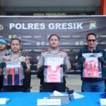 Polres Gresik Bongkar Peredaran Narkoba Sistem Ranjau, Dua Kurir Sabu Diamankan