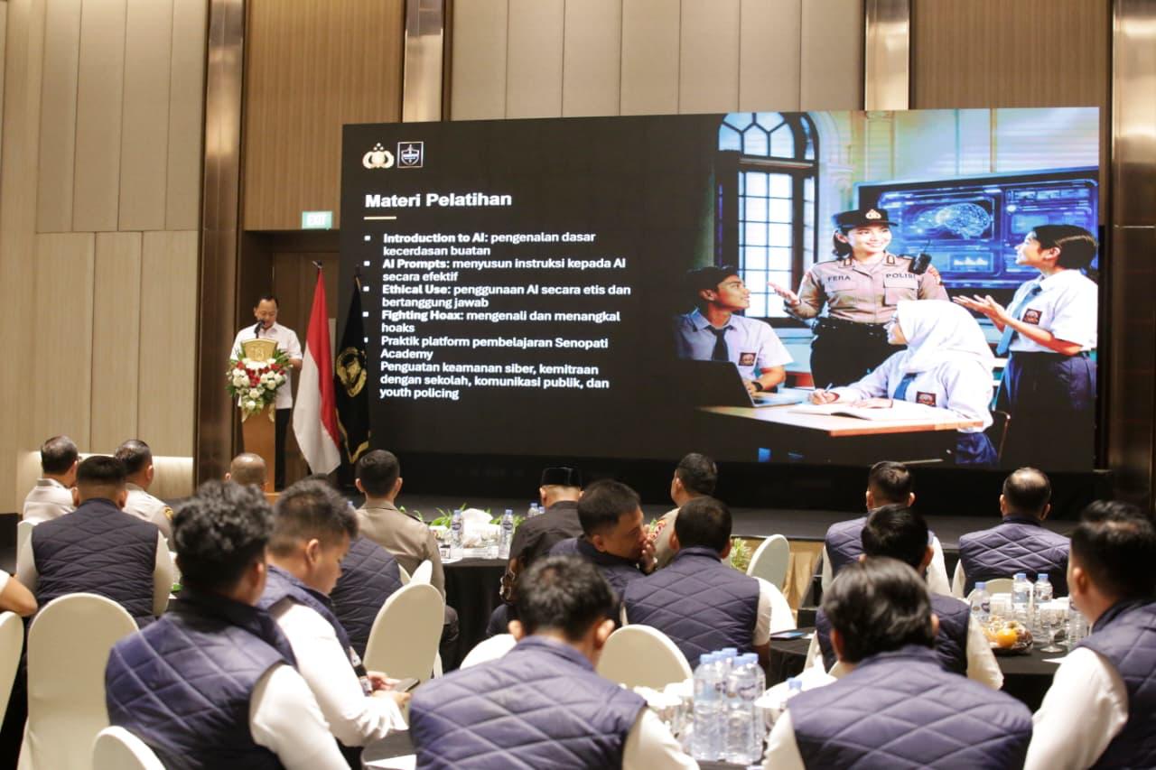 Gelar Training of Trainers Program Paham AI, Polri Perkuat Literasi Digital Pelajar