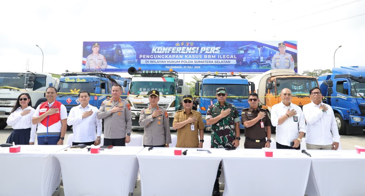 Bongkar 96 Kasus BBM Ilegal Sepanjang 2026, Kapolda Sumsel Hadirkan Solusi Gakkum dan Ekonomi Legal
