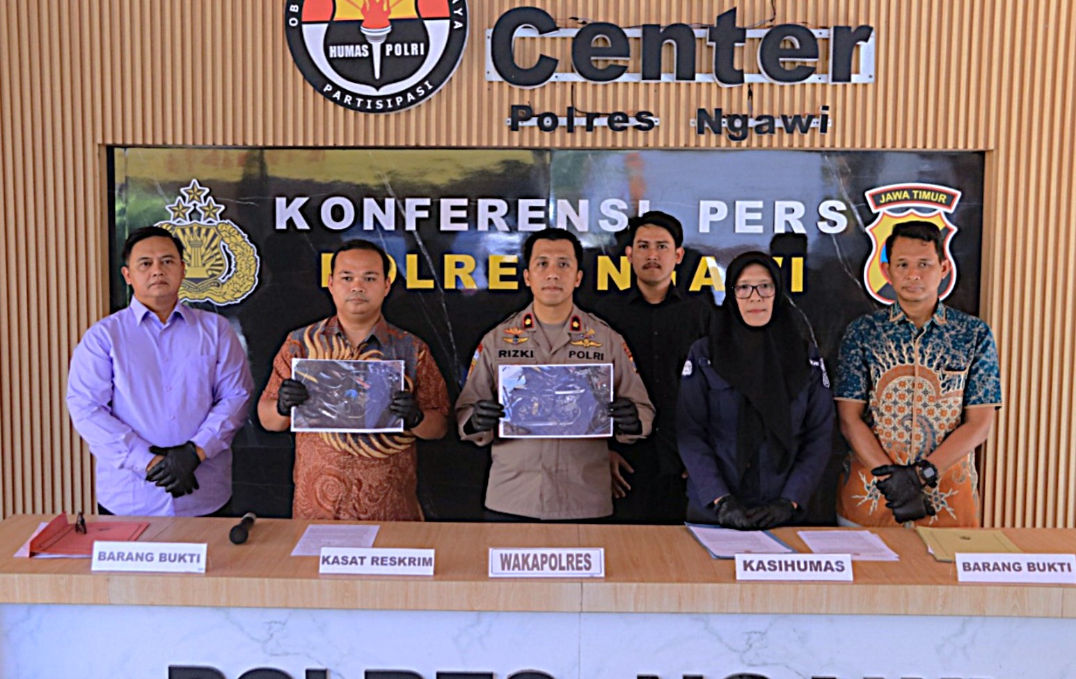Polres Ngawi Tuntaskan Kasus Curanmor di Kendal, DPO Diamankan