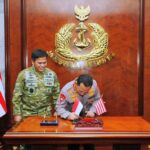 Kapolri Bersama Menko Polkam dan Pimpinan Lembaga Negara Perkuat Kebersamaan di Mabes TNI AL