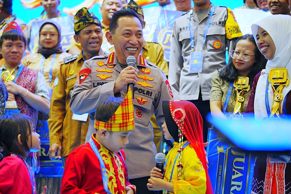 Dari Dongeng hingga Cita-Cita, Kapolri Beri Ruang Anak untuk Berkarya