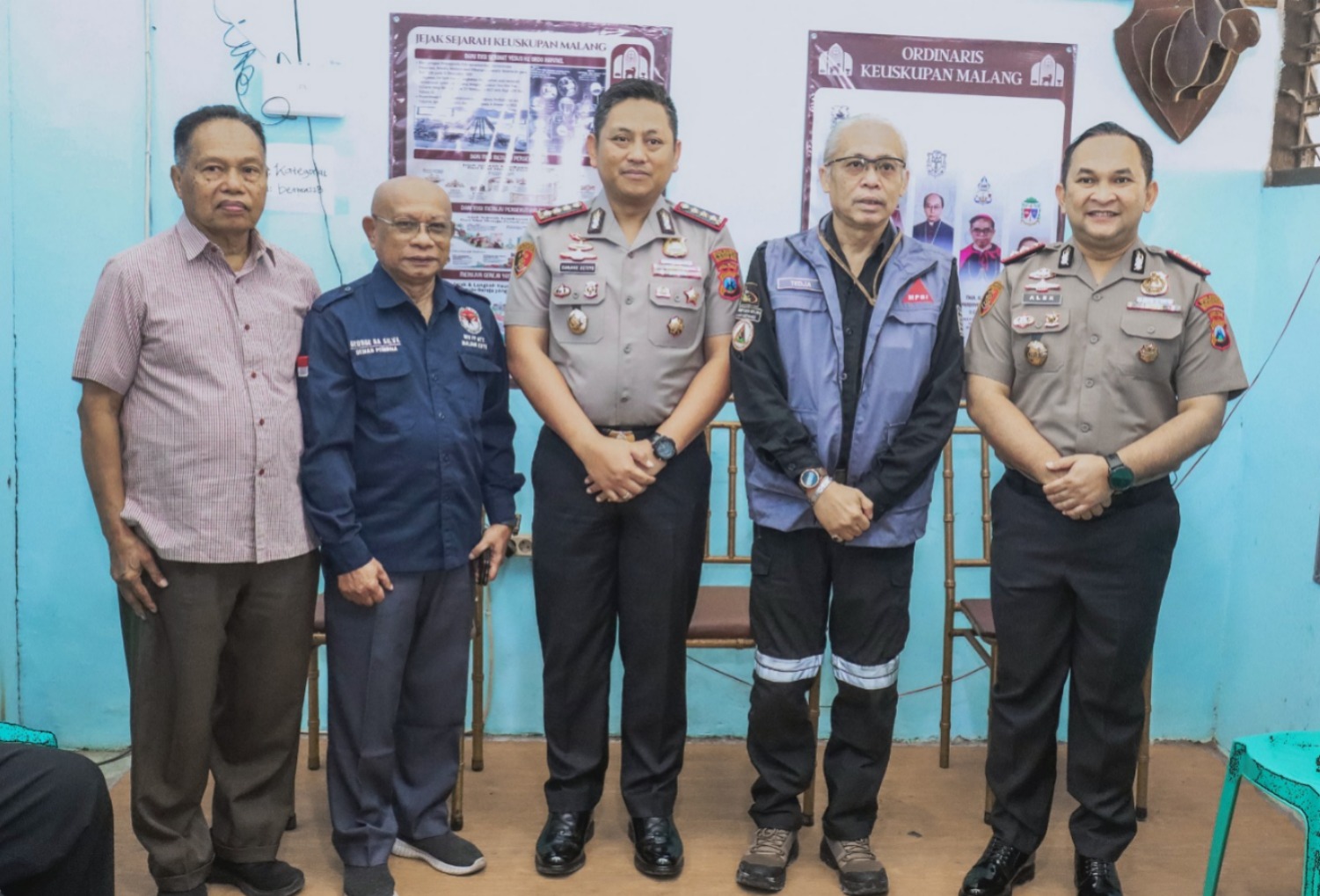 Polresta Malang Kota Kirim Bantuan Logistik Kemanusiaan Gandeng JKJT di Posko Peduli NTT