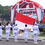 HUT ke-81 RI: Kapolresta Malang Kota Hadiri Upacara hingga Penurunan Bendera, Ajak Warga Peduli NTT dan Bumi Arema Semakin Damai