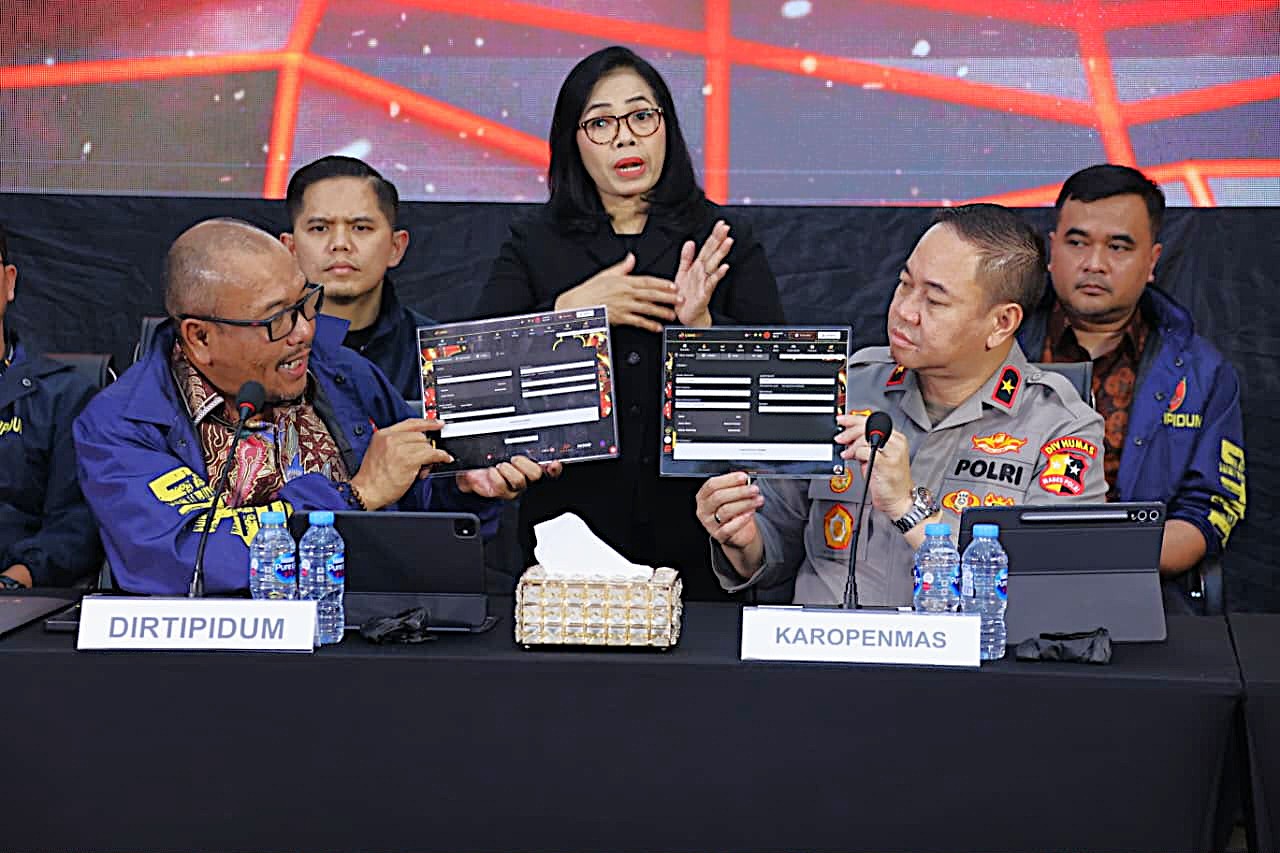Bareskrim Polri Ungkap Jaringan Judi Online Internasional, Transaksi Capai Rp890 Miliar