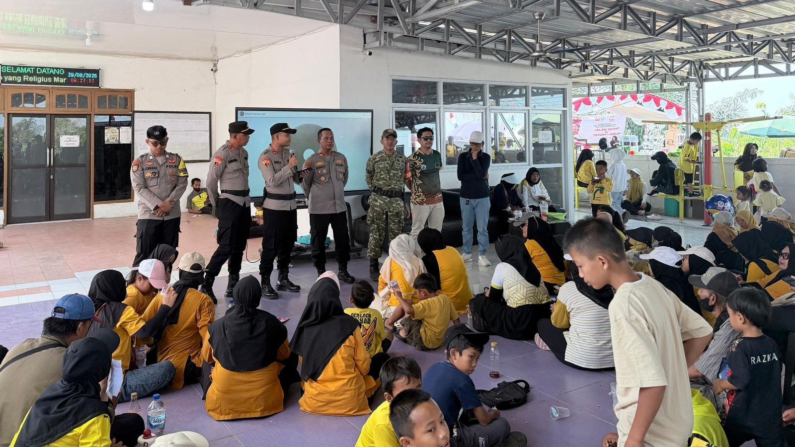Cegah Karhutla Sebelum Api Menyala, 198 Peserta Didik Polri Turun Edukasi Masyarakat