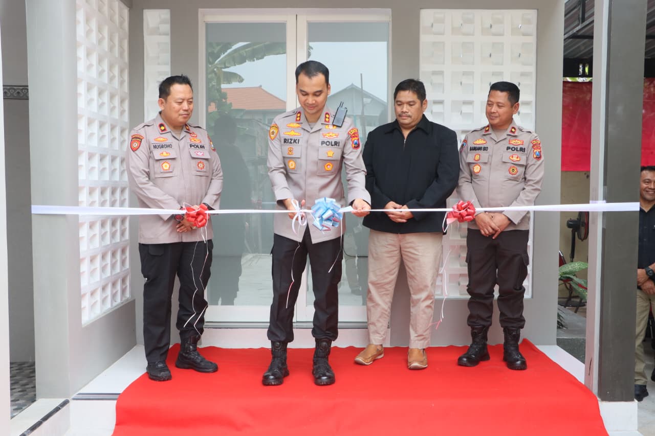 Kapolres Madiun Kota Resmikan Mushola An-Nugraha dan Sejumlah Ruang Pelayanan Polsek Taman