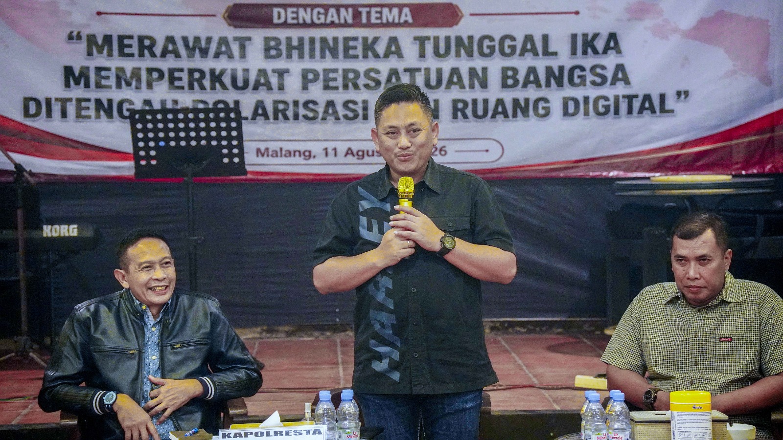 Kapolresta Malang Kota Dorong Sinergi Lintas Elemen Redam Polarisasi dan Disinformasi di Ruang Digital