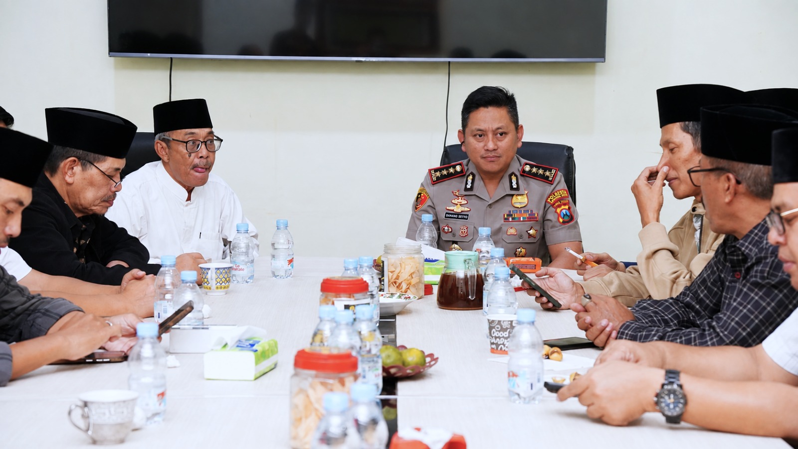 Kapolresta Malang Kota Silaturahmi ke PCNU, Perkuat Sinergi Ulama dan Polri Jaga Kamtibmas Khususnya Persoalan Sosial