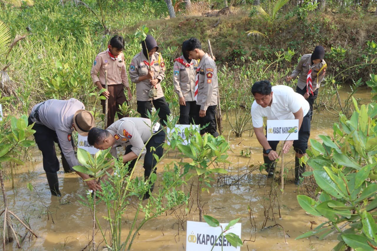 Ancaman perubahan iklim, cuaca ekstrem, dan gelombang tinggi kerap memicu abrasi di sepanjang bibir pantai
