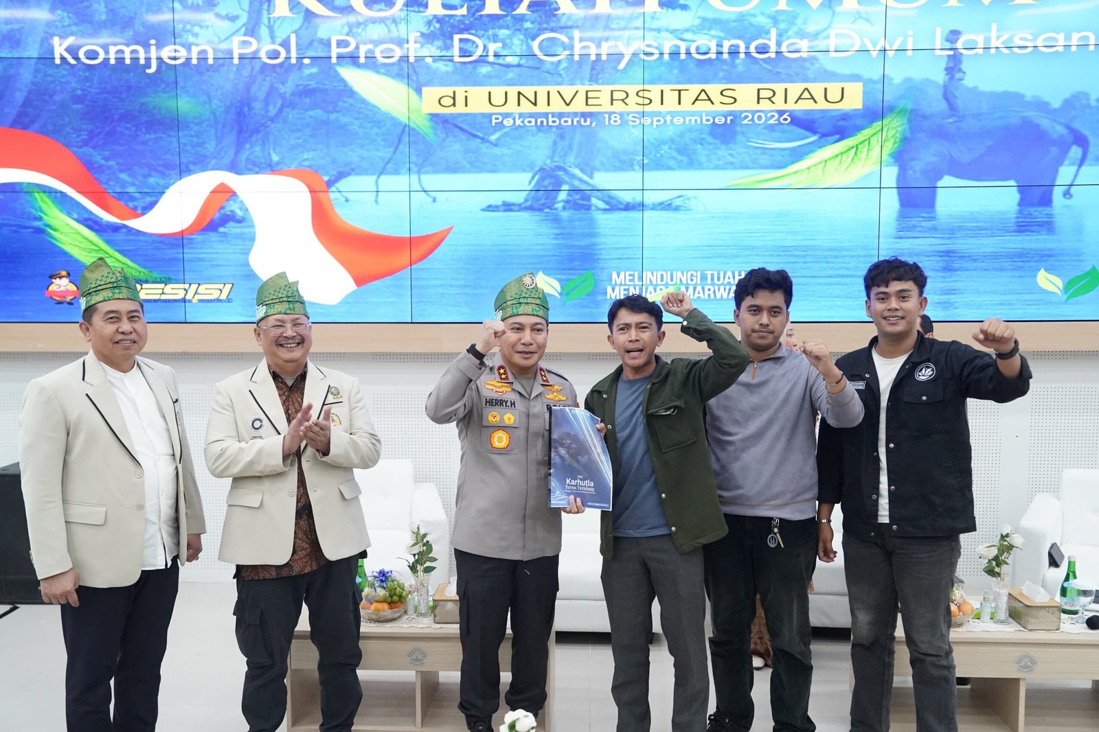 Wakapolri: Pusat Studi Unri-Polda Riau Tambah Jejaring 100 Pusat Studi Kepolisian