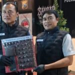 Polres Pelabuhan Tanjung Perak Ungkap Peredaran Narkotika,Sita 148,7 gram Tembakau Sintetis