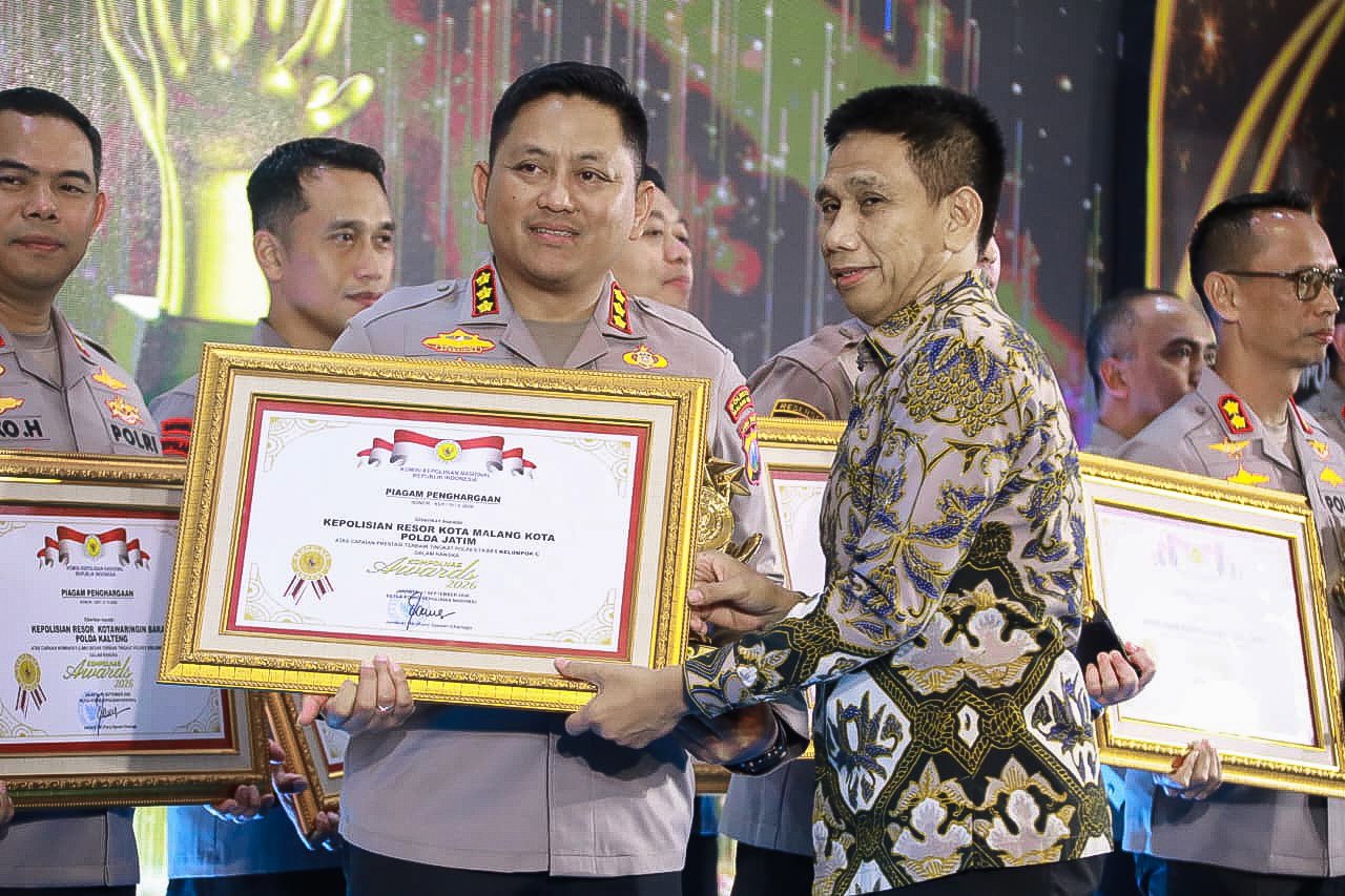 Polresta Malang Kota Raih Kompolnas Awards 2026, Terbaik Tingkat Nasional Kategori Polres Kelompok C