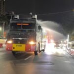 Polri Kerahkan Water Cannon dan Bagikan Masker, Layani Masyarakat Terdampak Material Erupsi Gunung Anak Krakatau