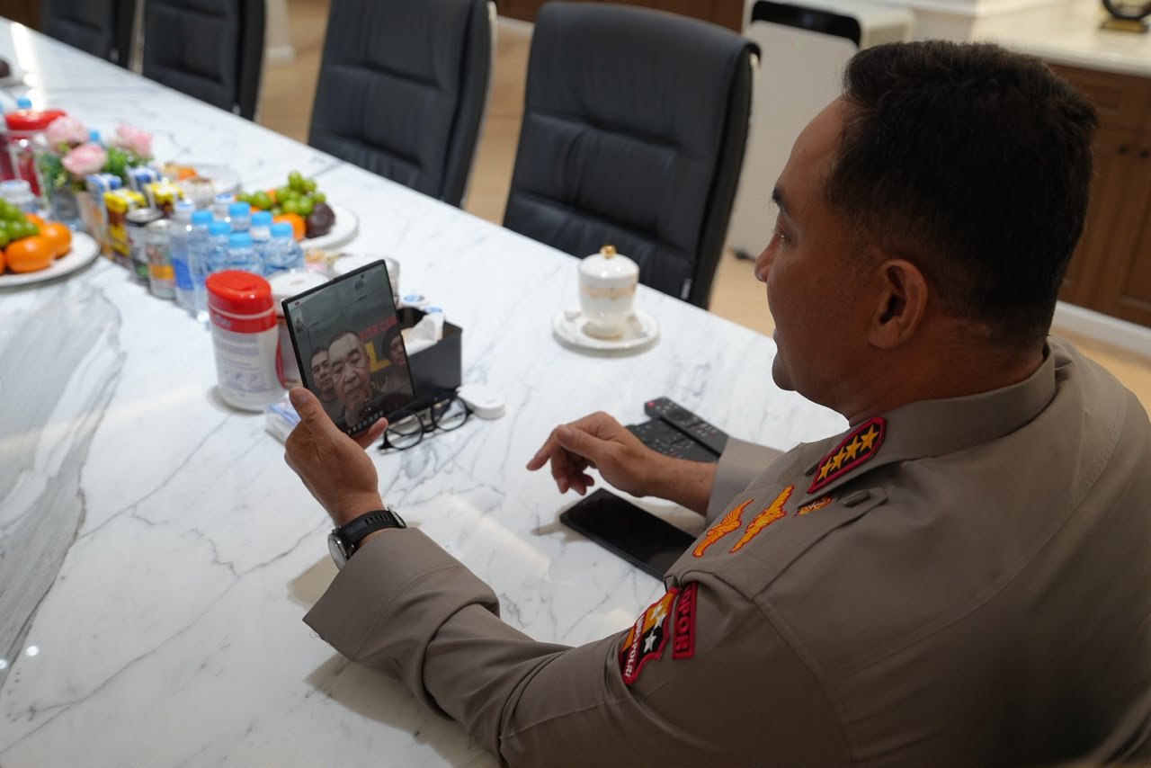 Kapolri Suyudi Beri Dukungan kepada Iptu Agus yang Alami ISPA saat Bertugas Padamkan Karhutla