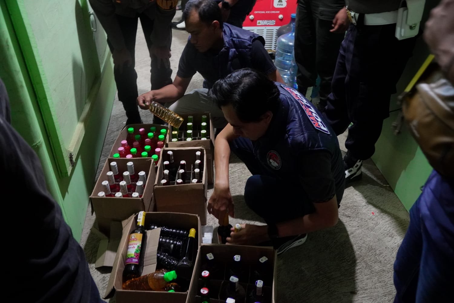 Polres Pacitan Razia Pekat, Sasar THM hingga Kawasan Wisata dan Tes Urine Pengunjung