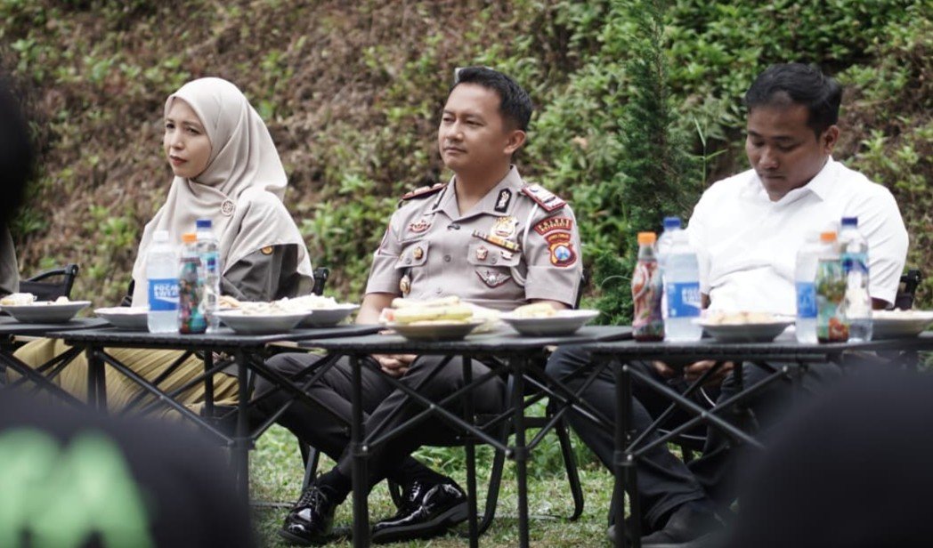 Kawal Perpres Baru, Polres Mojokerto Beri Kepastian Hukum dan Perlindungan bagi Driver Online