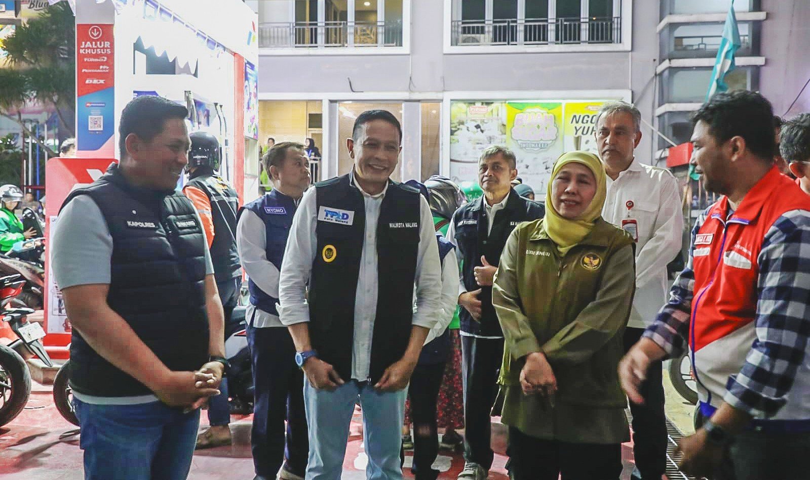 Dukung Pemerintah Provinsi Jatim Cegah Panic Buying dan Penimbunan BBM, Kapolresta Danang Pantauan di 25 SPBU Malang