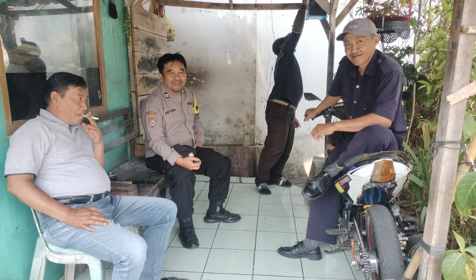 Polresta Malang Kota Gaungkan POLIRAN, Bhabinkamtibmas Rangkul Pengangguran agar Tetap Produktif